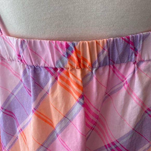 Lilly Pulitzer plaid Reyna tank top size Large - Picture 5 of 6